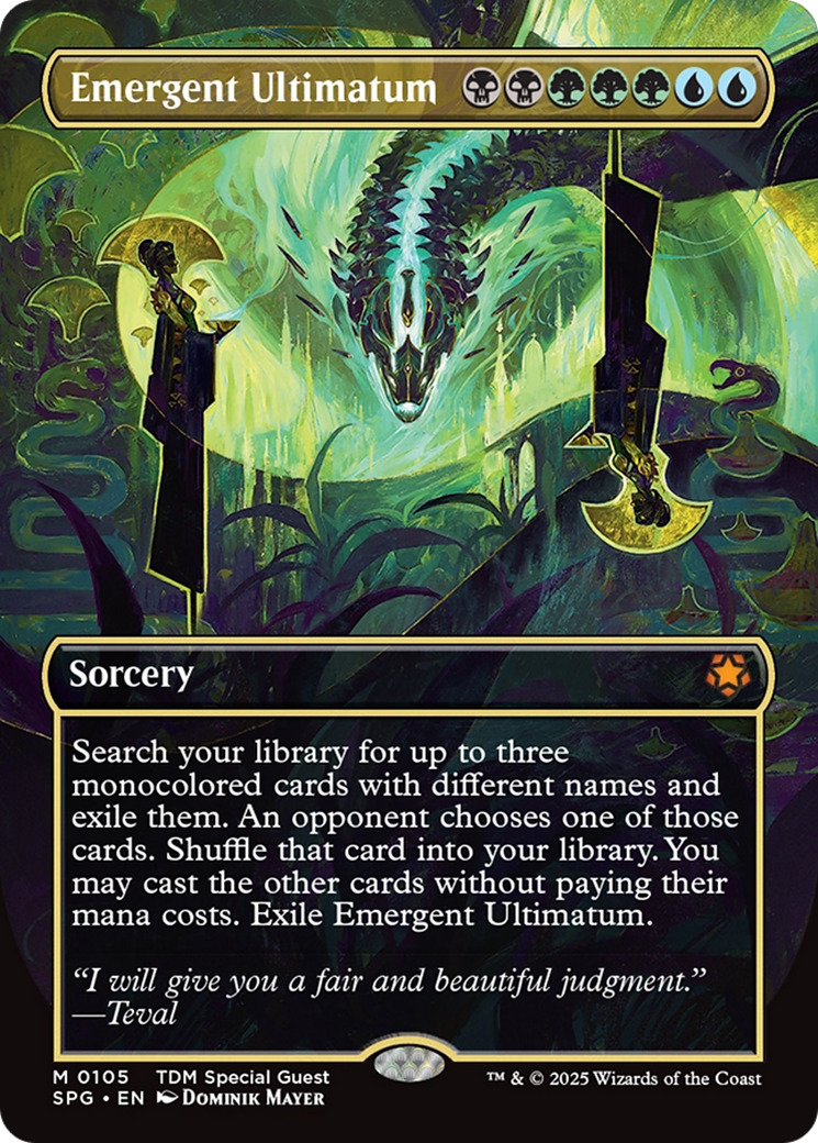 Emergent Ultimatum (Borderless) [SPG - 105]