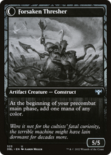 Foreboding Statue (DBL-523) - Innistrad: Double Feature: (Double Faced Transform) Foil
