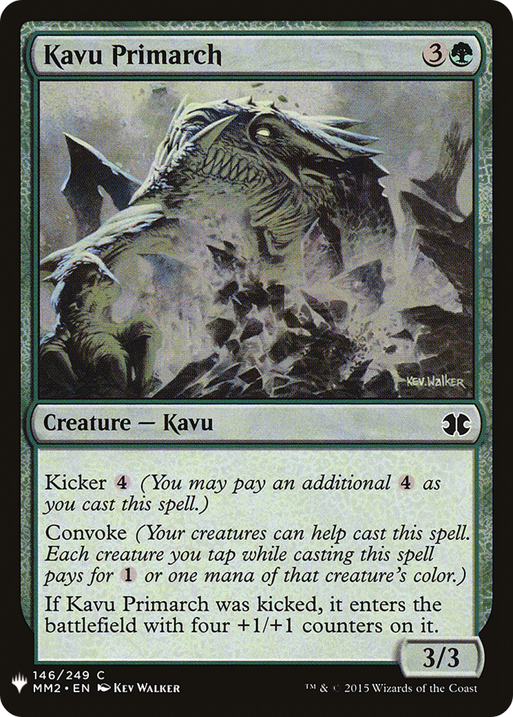 Kavu Primarch [LIST - 146]