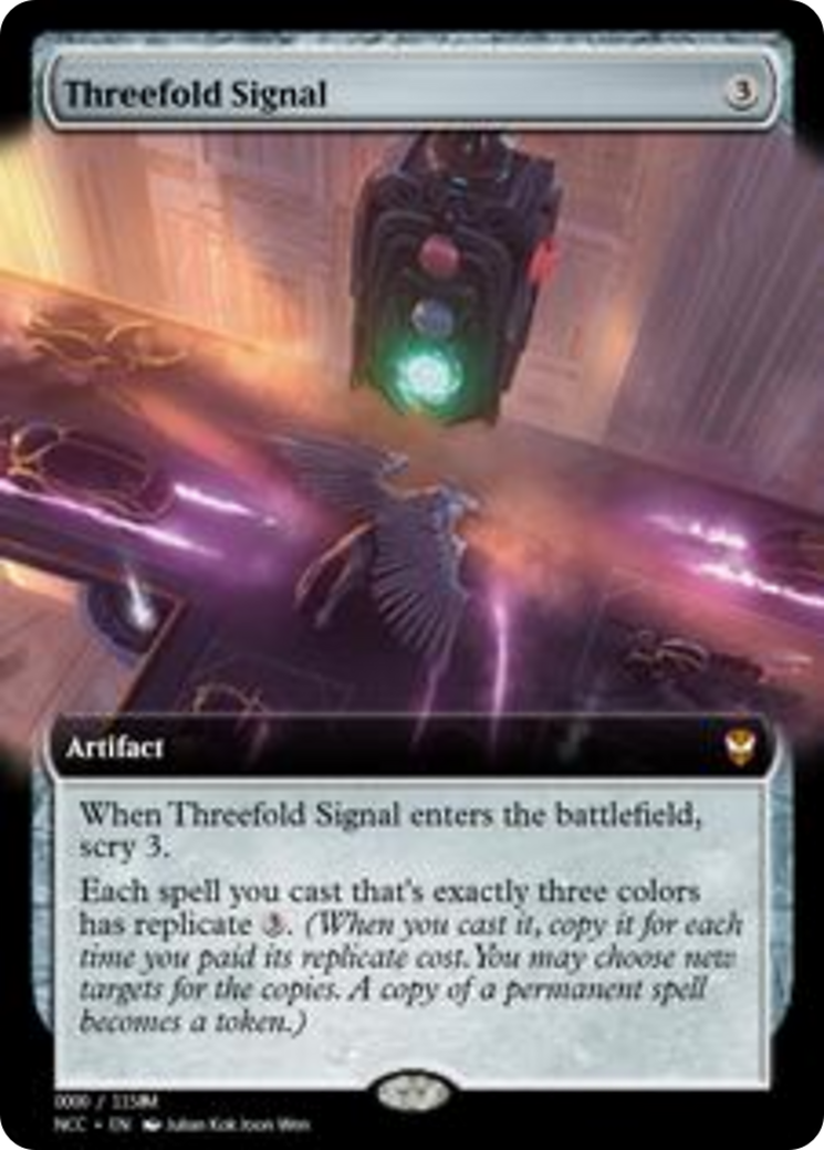 Threefold Signal (PRM-99817) - Magic Online Promos Foil