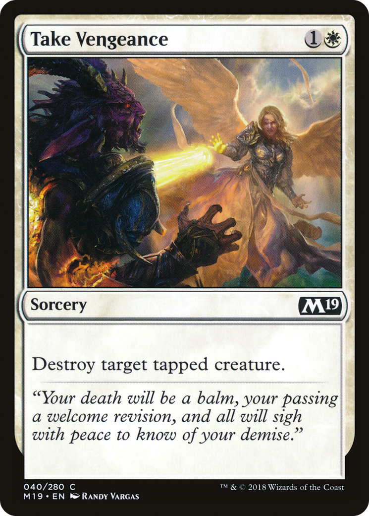 Take Vengeance [M19 - 40]