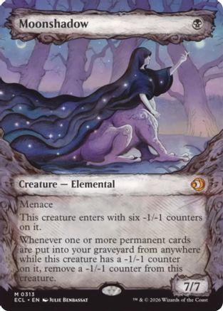 Moonshadow (0131) (Showcase) (ECL-313) - Lorwyn Eclipsed Foil