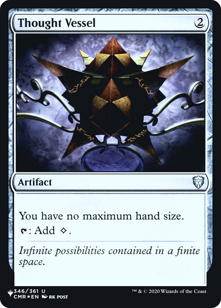 Thought Vessel (CMR) [LIST - 346]