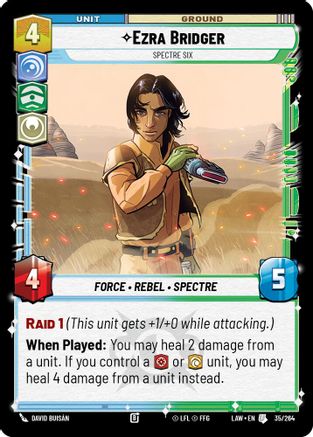 Ezra Bridger - Spectre Six (35/264) - A Lawless Time
