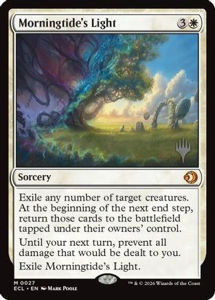 Morningtide's Light (PPECL-027) - Promo Pack: Lorwyn Eclipsed