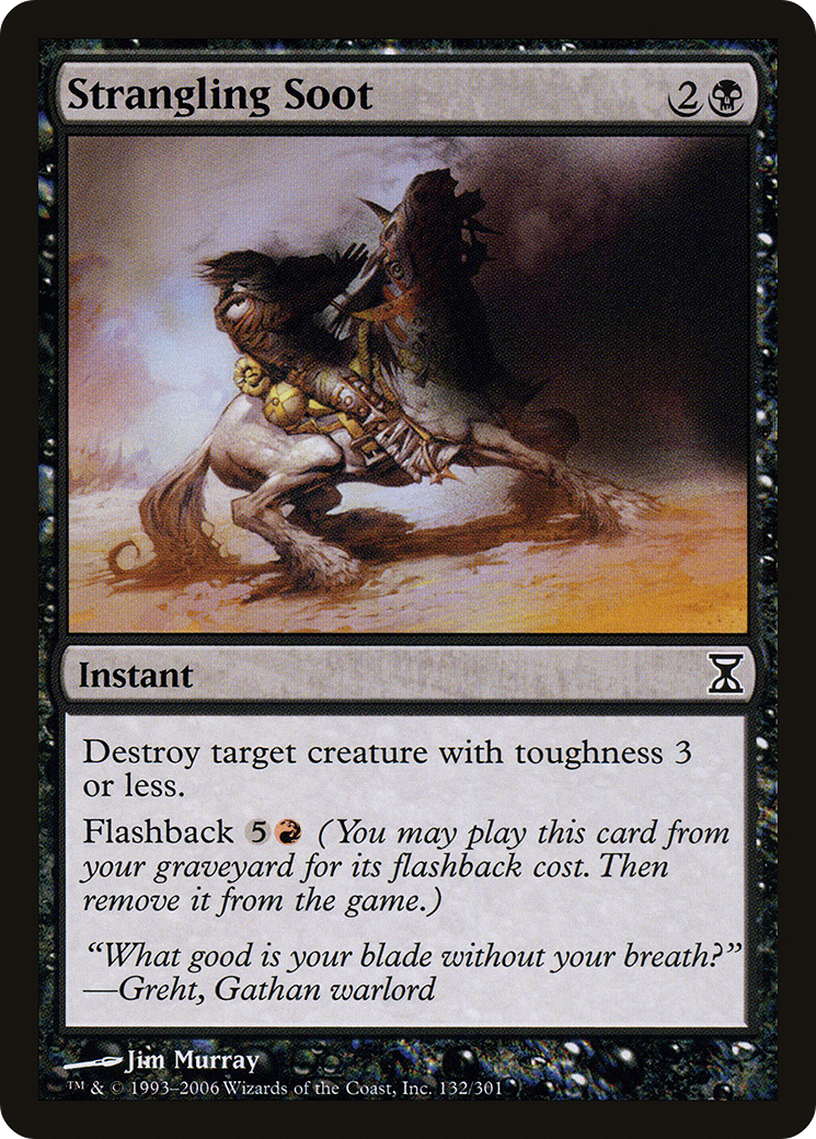 Strangling Soot [TSP - 132]