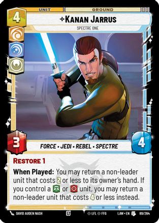 Kanan Jarrus - Spectre One (89/264) - A Lawless Time