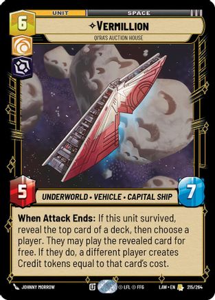 Vermillion - Qi'Ra's Auction House (215/264) - A Lawless Time