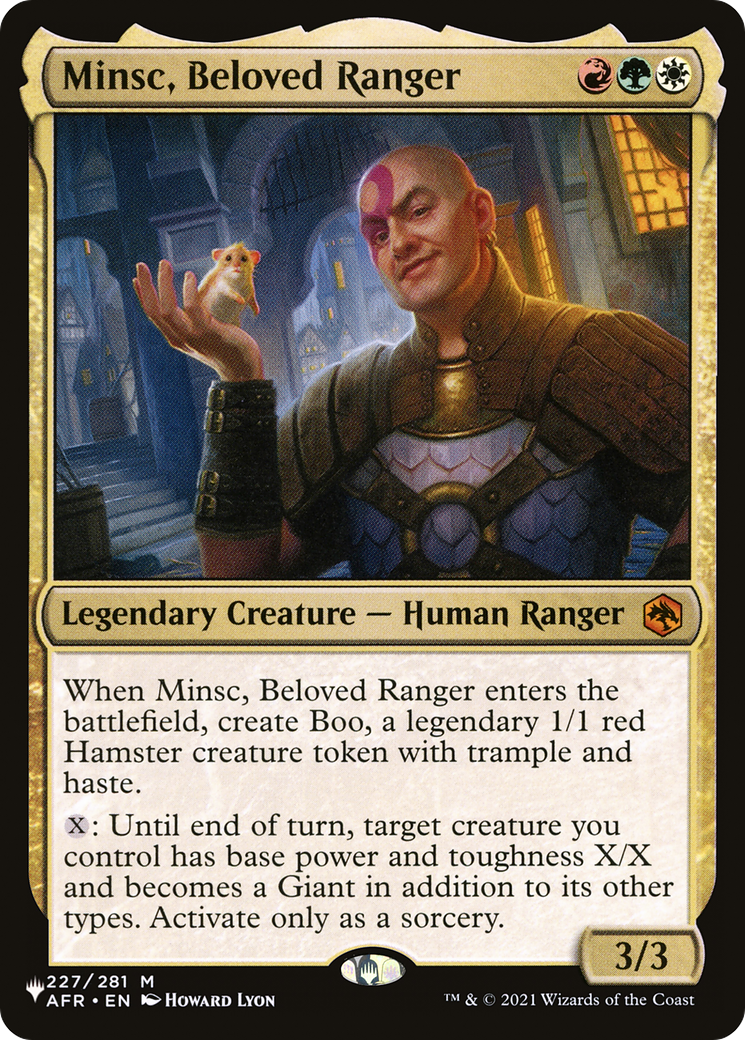 Minsc, Beloved Ranger [LIST - 227/281]