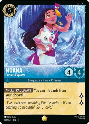 Moana - Curious Explorer (155/204) - Winterspell