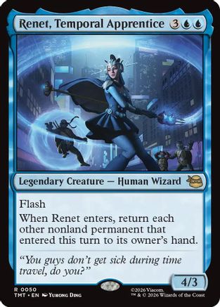 Renet, Temporal Apprentice (TMT-050) - Teenage Mutant Ninja Turtles
