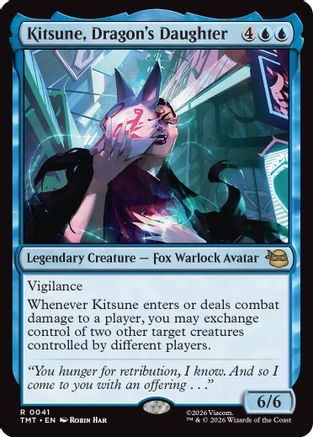 Kitsune, Dragon's Daughter (TMT-041) - Teenage Mutant Ninja Turtles