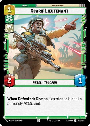 Scarif Lieutenant (142/264) - A Lawless Time