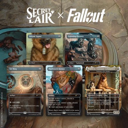 Secret Lair Drop: Secret Lair x Fallout: Greet the Dog - Non-Foil Edition