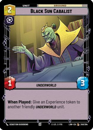 Black Sun Cabalist (249/264) - A Lawless Time