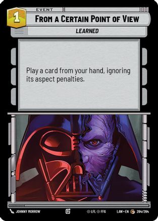 From a Certain Point of View (264/264) - A Lawless Time