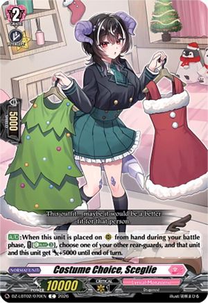 Costume Choice, Sceglie (DZ-LBT02/070EN) - DZ-LBT02: Lyrical Monasterio Season of Wonders