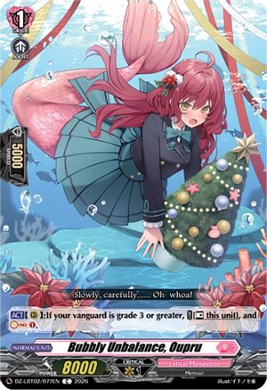 Bubbly Imbalance, Oupru (DZ-LBT02/077EN) - DZ-LBT02: Lyrical Monasterio Season of Wonders