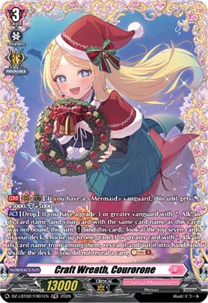 Craft Wreath, Courorone (FR) (DZ-LBT02/FR01EN) - DZ-LBT02: Lyrical Monasterio Season of Wonders