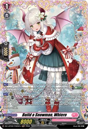 Build a Snowman, Whiero (FR) (DZ-LBT02/FR20EN) - DZ-LBT02: Lyrical Monasterio Season of Wonders