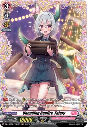 Unending Bonfire, Falory (FR) (DZ-LBT02/FR24EN) - DZ-LBT02: Lyrical Monasterio Season of Wonders