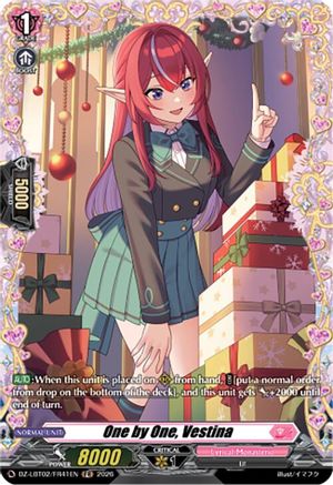 One by One, Vestina (FR) (DZ-LBT02/FR41EN) - DZ-LBT02: Lyrical Monasterio Season of Wonders