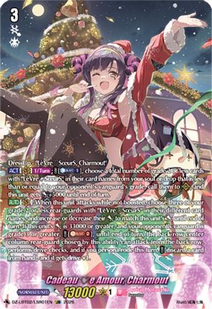 Cadeau e Amour, Charmout (LSR) (DZ-LBT02/LSR01EN) - DZ-LBT02: Lyrical Monasterio Season of Wonders