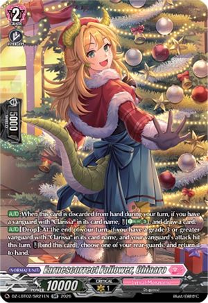 Earnescorrect Follower, Chiaaro (SR) (DZ-LBT02/SR21EN) - DZ-LBT02: Lyrical Monasterio Season of Wonders