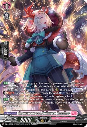 Earnescorrect Follower, Tuadine (SR) (DZ-LBT02/SR30EN) - DZ-LBT02: Lyrical Monasterio Season of Wonders
