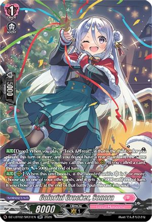 Colorful Cracker, Sonora (SR) (DZ-LBT02/SR31EN) - DZ-LBT02: Lyrical Monasterio Season of Wonders