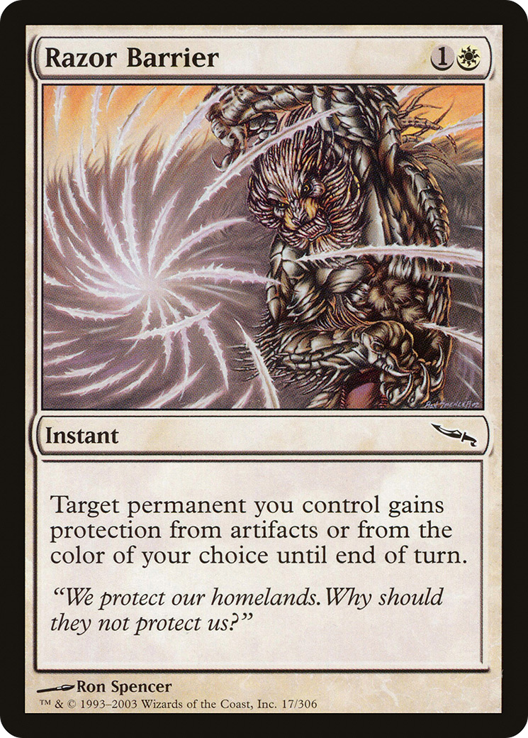 Razor Barrier [MRD - 17]