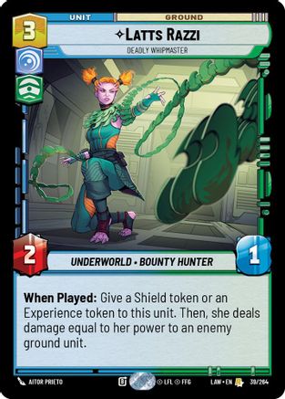 Latts Razzi - Deadly Whipmaster (39/264) - A Lawless Time
