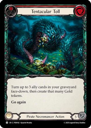 Tentacular Toll (Red) (PEN162) - Compendium of Rathe