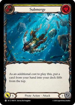 Submerge (Yellow) (PEN175) - Compendium of Rathe Rainbow Foil
