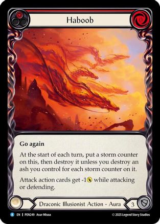 Haboob (Red) (PEN249) - Compendium of Rathe