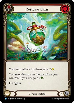 Restvine Elixir (Red) (PEN325) - Compendium of Rathe