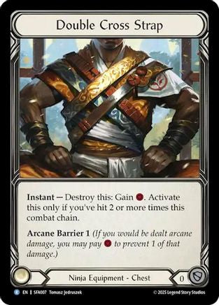 Double Cross Strap (SFA007) - Silver Age Chapter 2