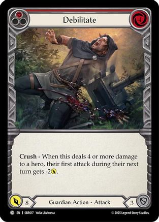 Debilitate (Red) (SBR017) - Silver Age Chapter 1