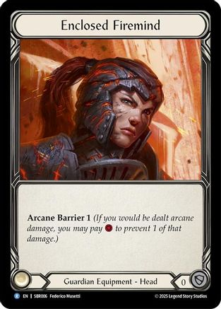 Enclosed Firemind (SBR006) - Silver Age Chapter 1