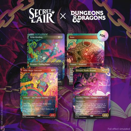 Secret Lair Drop: Secret Lair x Dungeons & Dragons: Shadows Over Baldur’s Gate - Foil Edition