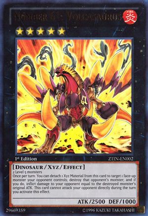 Number 61: Volcasaurus [ZTIN - ZTIN-EN002]