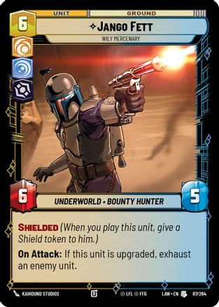 Jango Fett - Wily Mercenary (87/264) - A Lawless Time