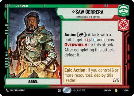 Saw Gerrera - Bring Down the Empire (1/264) - A Lawless Time