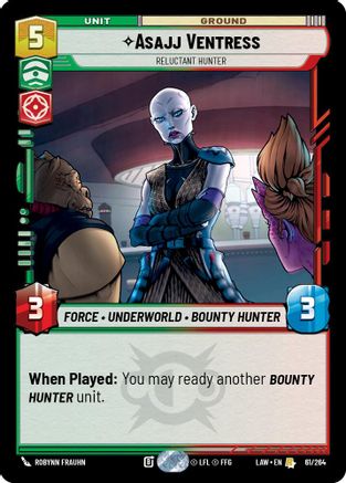 Asajj Ventress - Reluctant Hunter (61/264) - A Lawless Time
