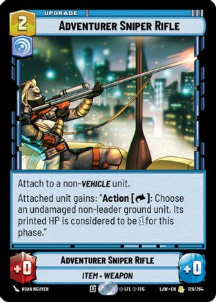 Adventurer's Sniper Rifle (126/264) - A Lawless Time