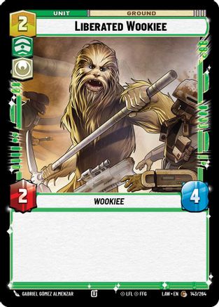 Liberated Wookie (143/264) - A Lawless Time