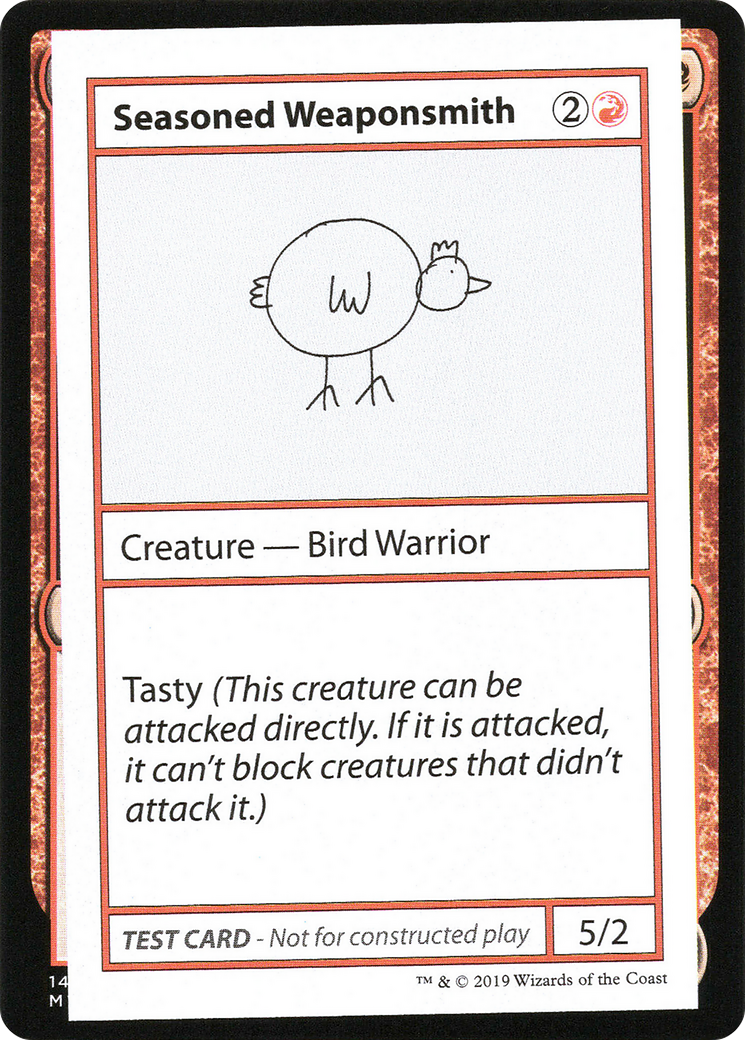 Seasoned Weaponsmith (No PW Symbol) [CMB1 - N/A]