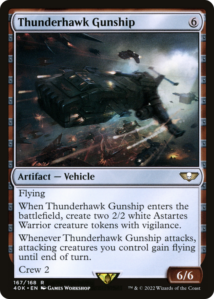 Thunderhawk Gunship [40K - 167]