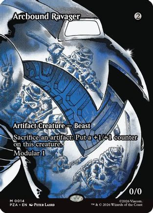 Arcbound Ravager (Borderless) (PZA-14) - Teenage Mutant Ninja Turtles Eternal-Legal