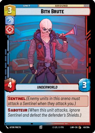 Bith Brute (49/264) - A Lawless Time